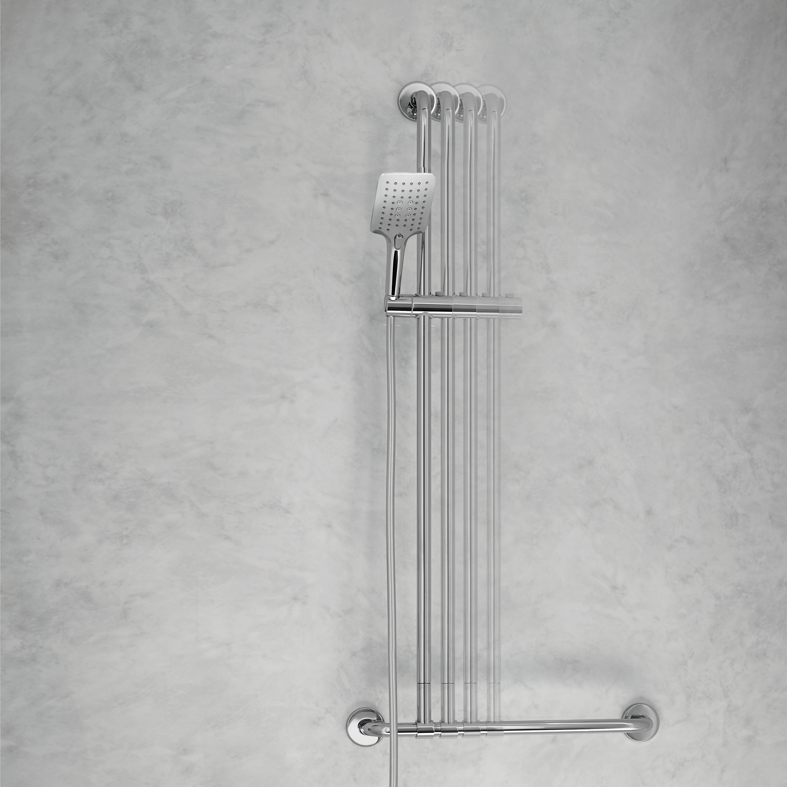 Solida steungreep, T-vorm