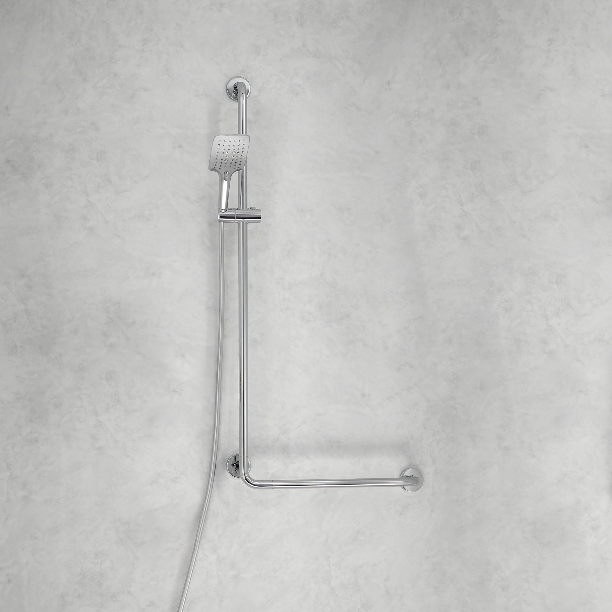 Solida steungreep, L-vorm